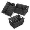 Whitmor Rattique Storage BaskeTS 3 Blk 6500-1959-BLK